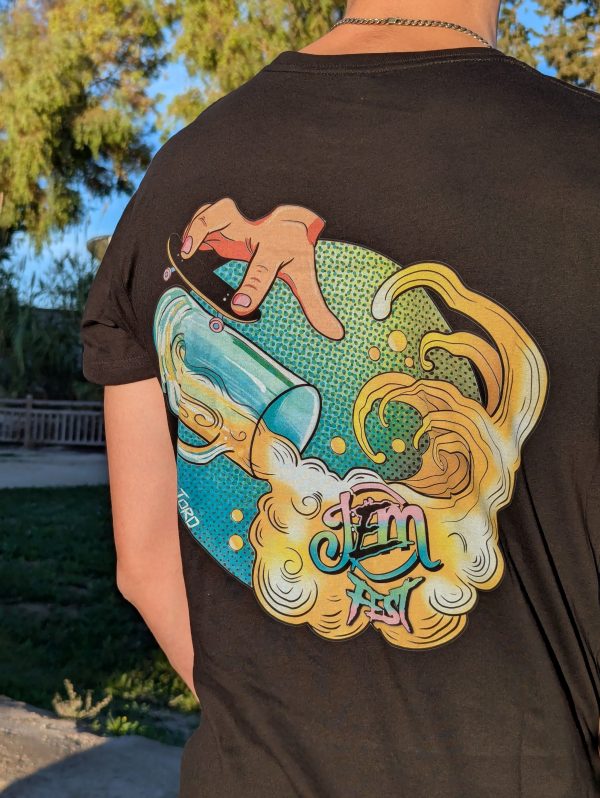 JEM FEST Black t-shirt - Imagen 6